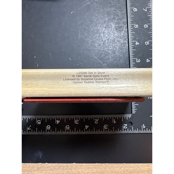 Uptown Rubber Stamps "Set In Store" Apple Tree bySandi Gore Evans - Picture 4 of 5